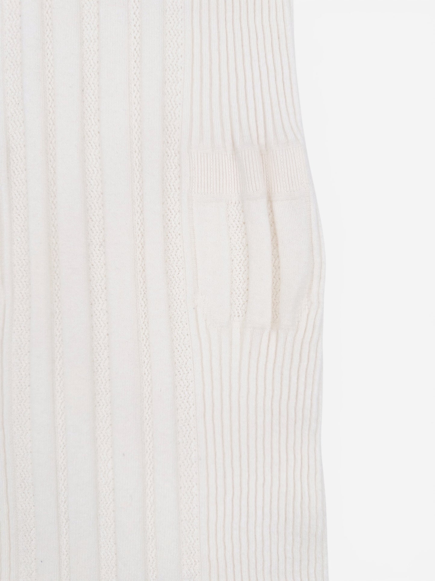Chanel SS22 Prototype Crystal CC Bodycon Ribbed Knit Mini Dress