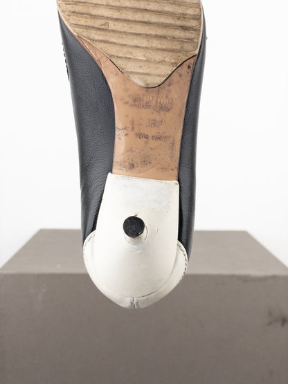 Miu Miu 2000s Lace-Up Pump Kitten Heels