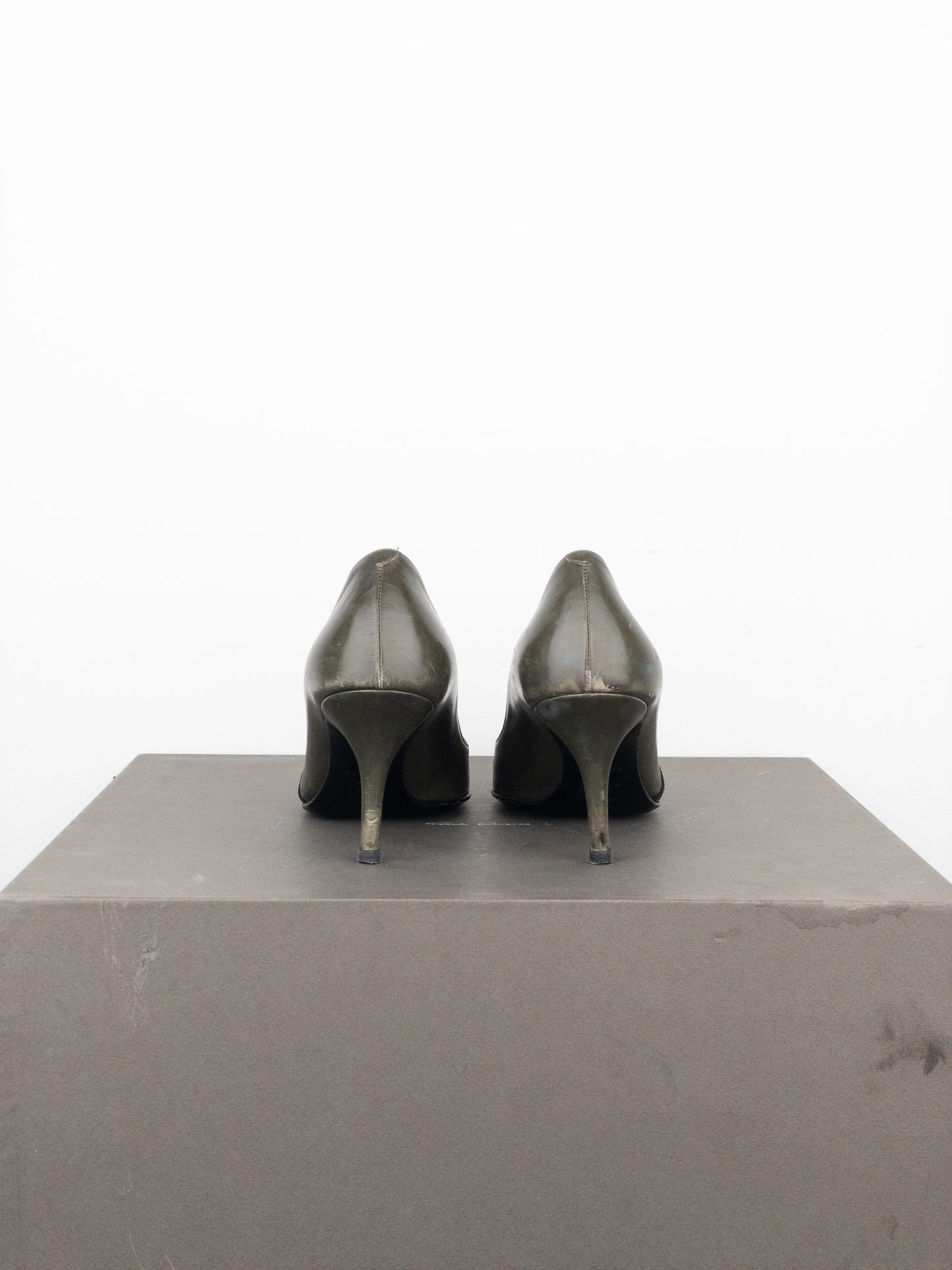 Dior by Galliano AW04 Parachute Bondage Pump Heels