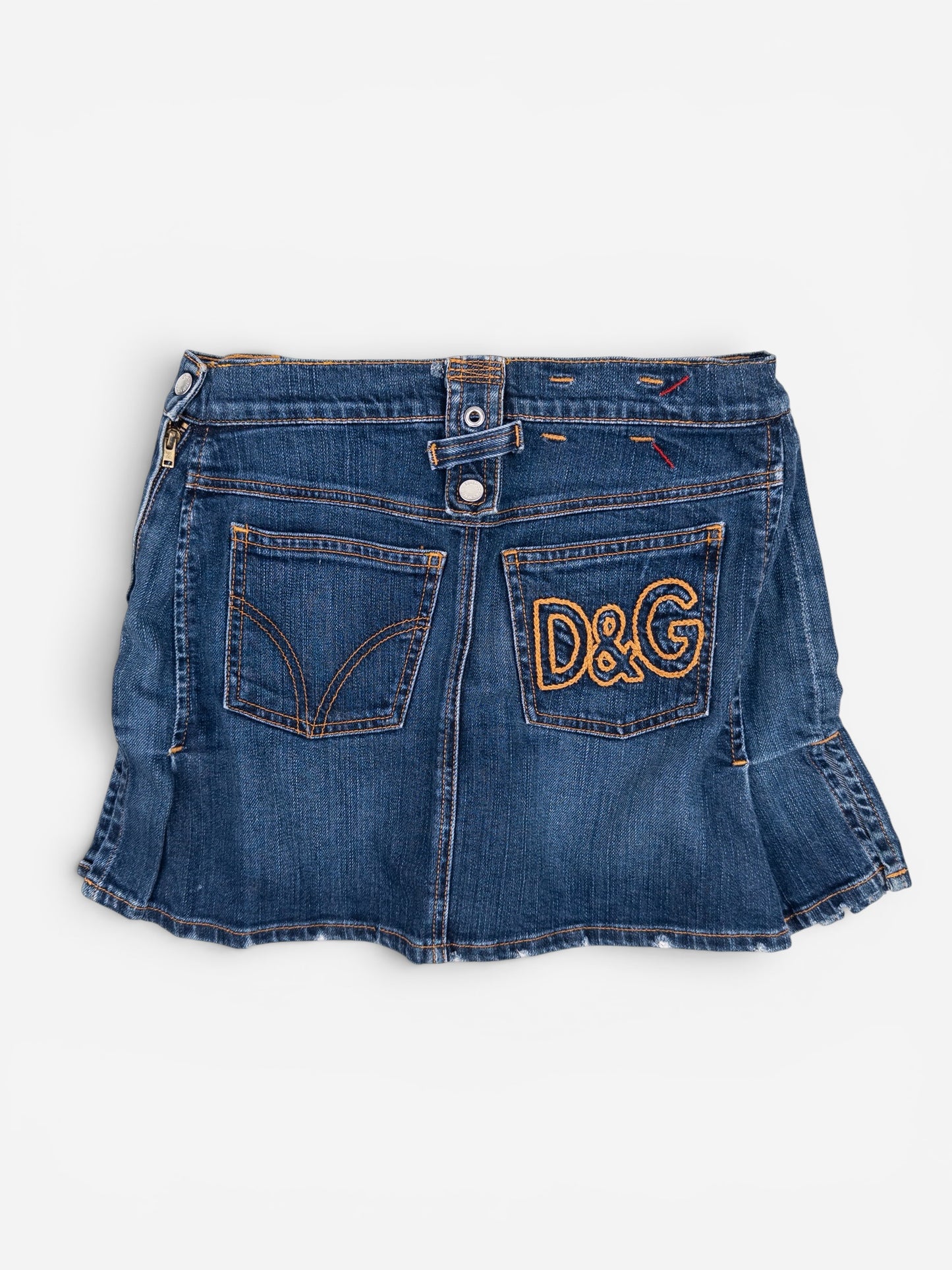 Dolce & Gabbana 2000s Denim Mini-Skirt