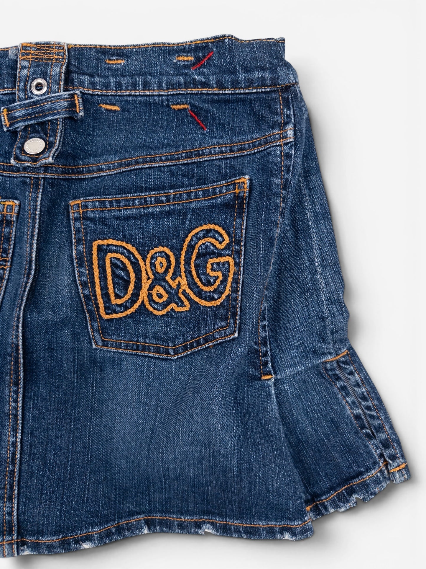 Dolce & Gabbana 2000s Denim Mini-Skirt – photo 4