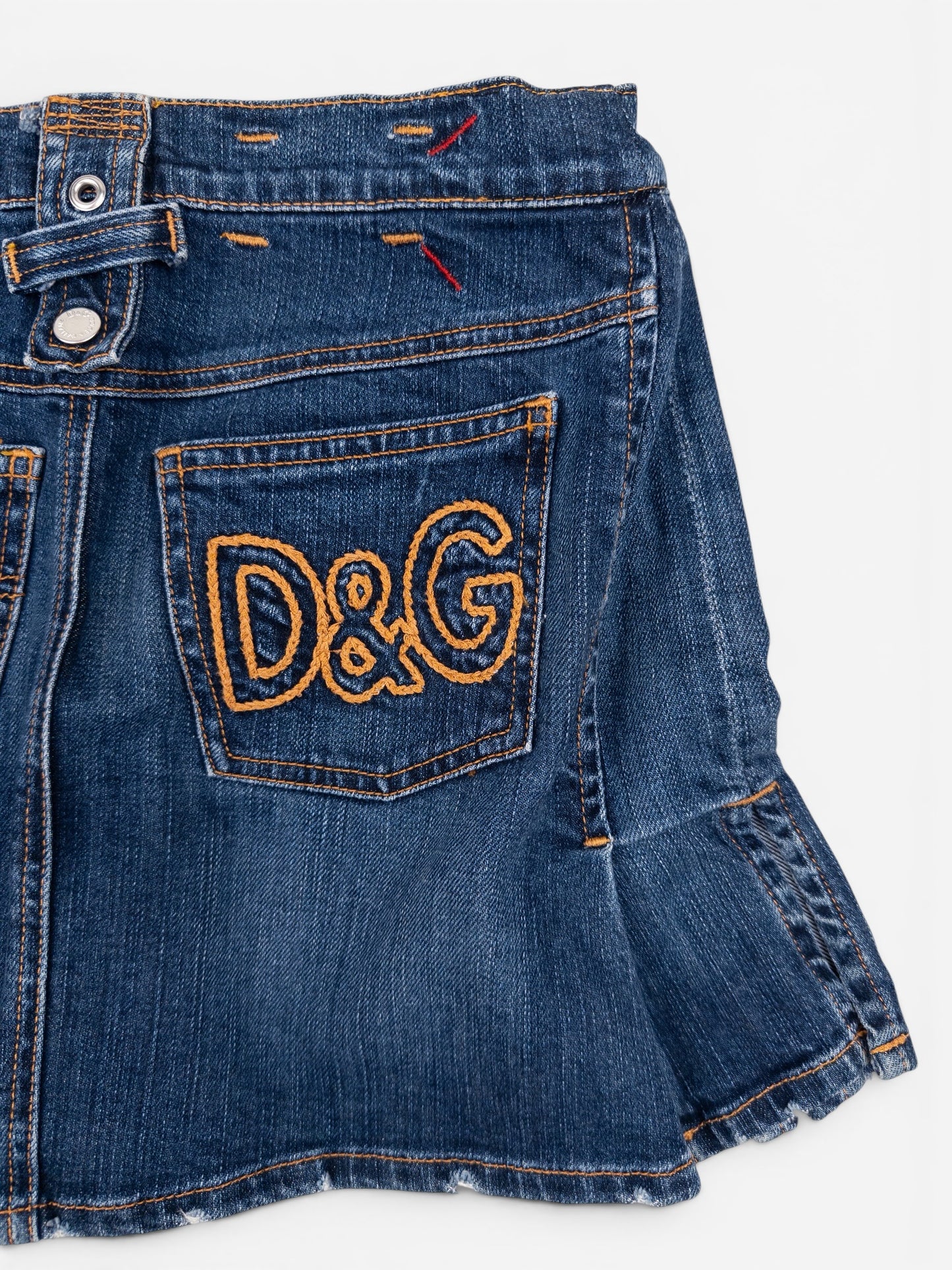 Dolce & Gabbana 2000s Denim Mini-Skirt
