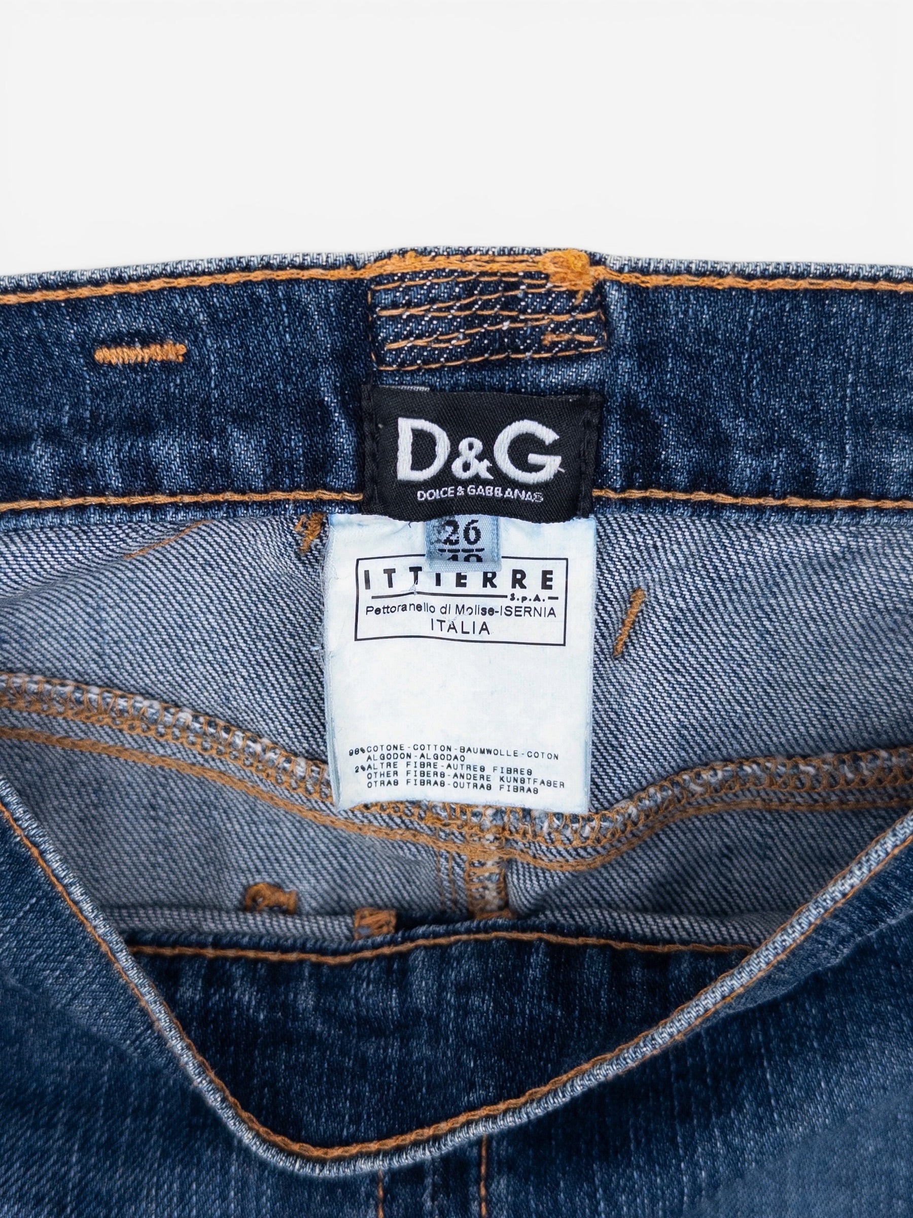Dolce & Gabbana 2000s Denim Mini-Skirt – photo 5