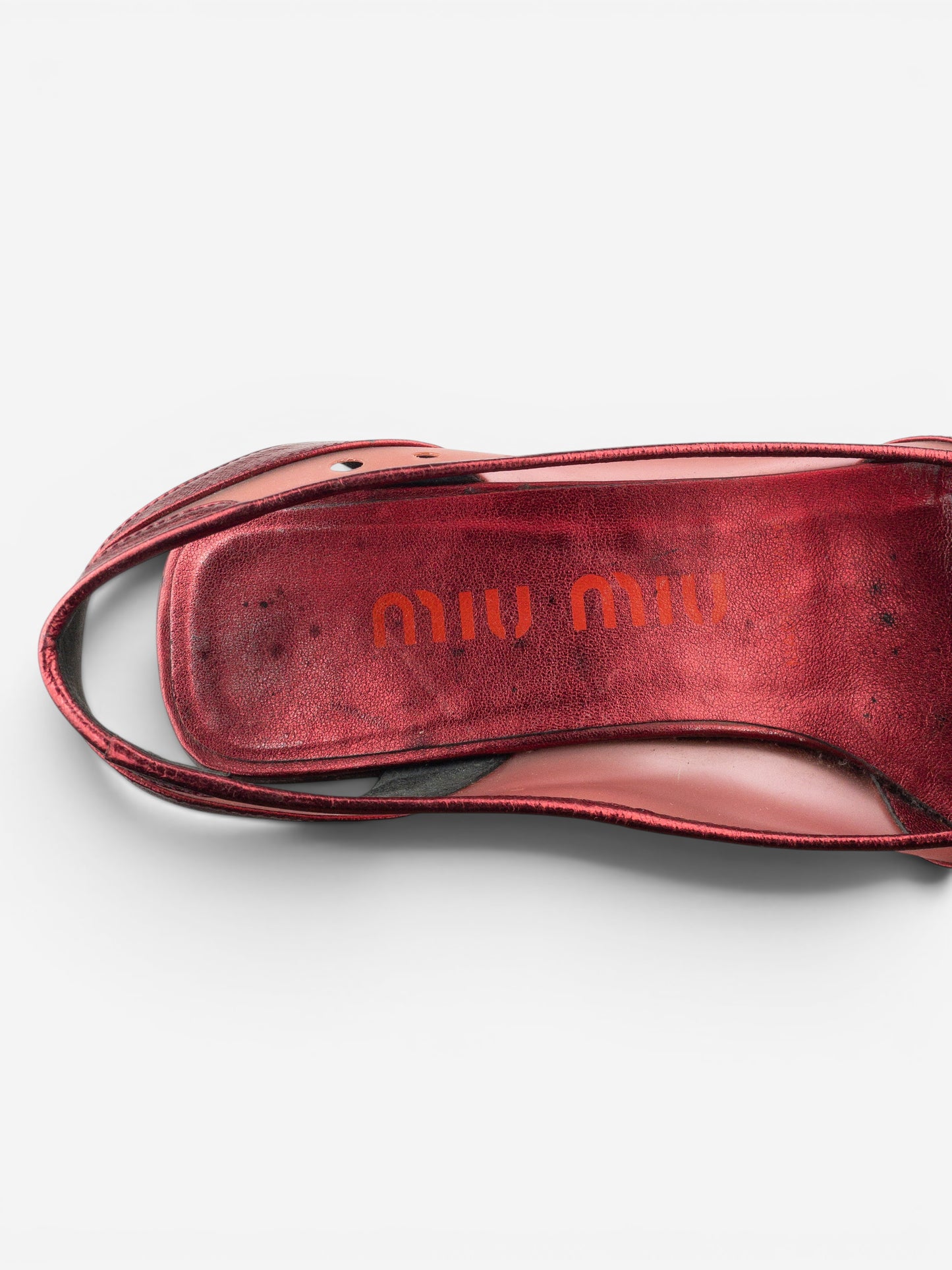 Miu Miu SS00 Transparent Space Bubble Slingback Kitten Heels – photo 9