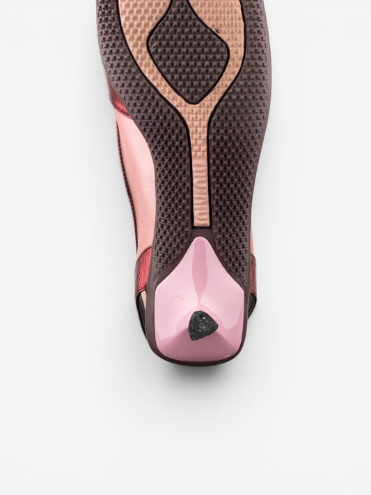 Miu Miu SS00 Transparent Space Bubble Slingback Kitten Heels – photo 10
