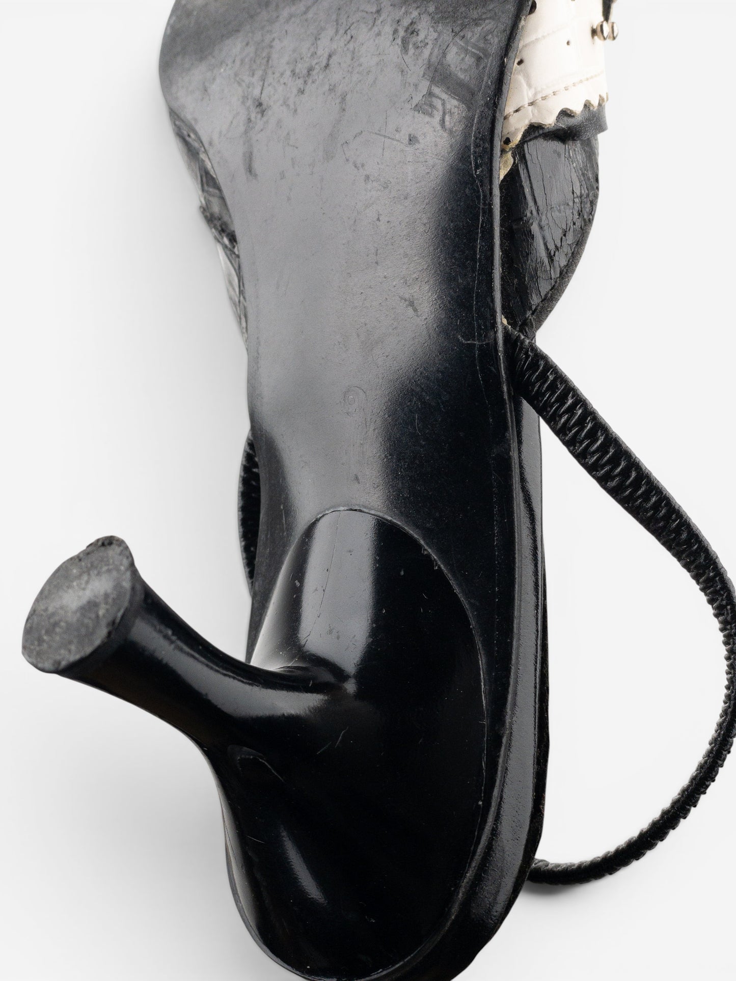 Dior by Galliano SS04 ‘D Trick’ Crocodile Slingback Mule Kitten Heels – photo 13