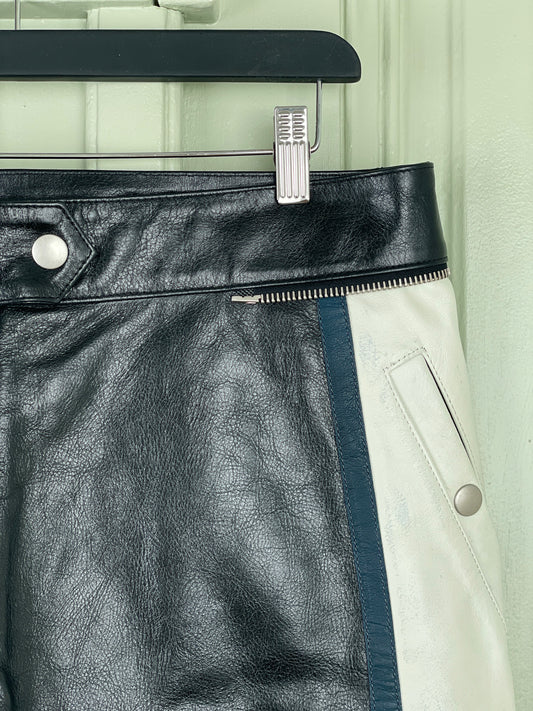 Dries van Noten AW05 Leather Biker Pants – photo 4