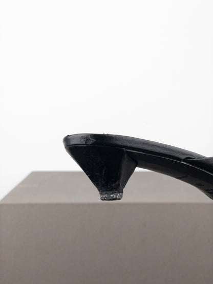 Miu Miu 2000s Tassel Mule Kitten Heels