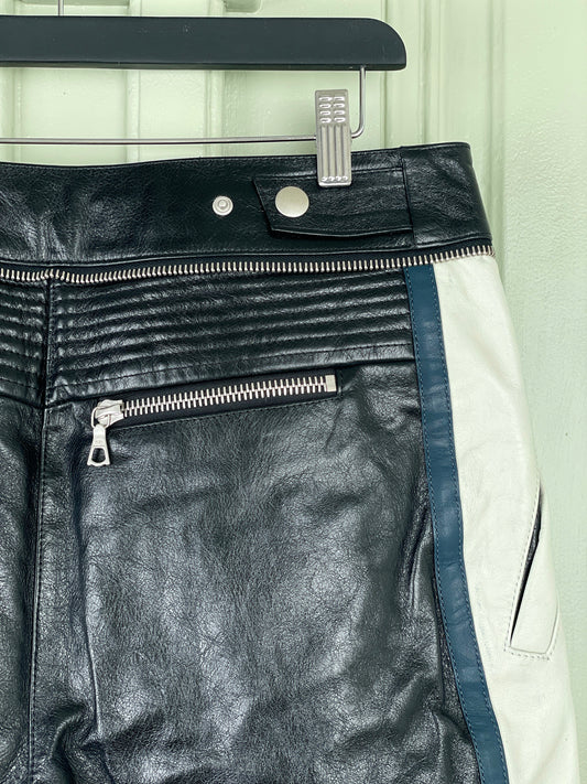 Dries van Noten AW05 Leather Biker Pants – photo 9
