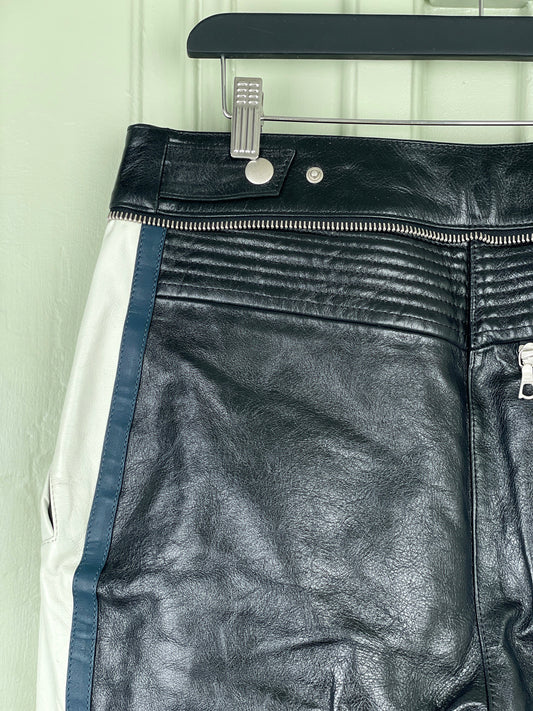 Dries van Noten AW05 Leather Biker Pants – photo 8