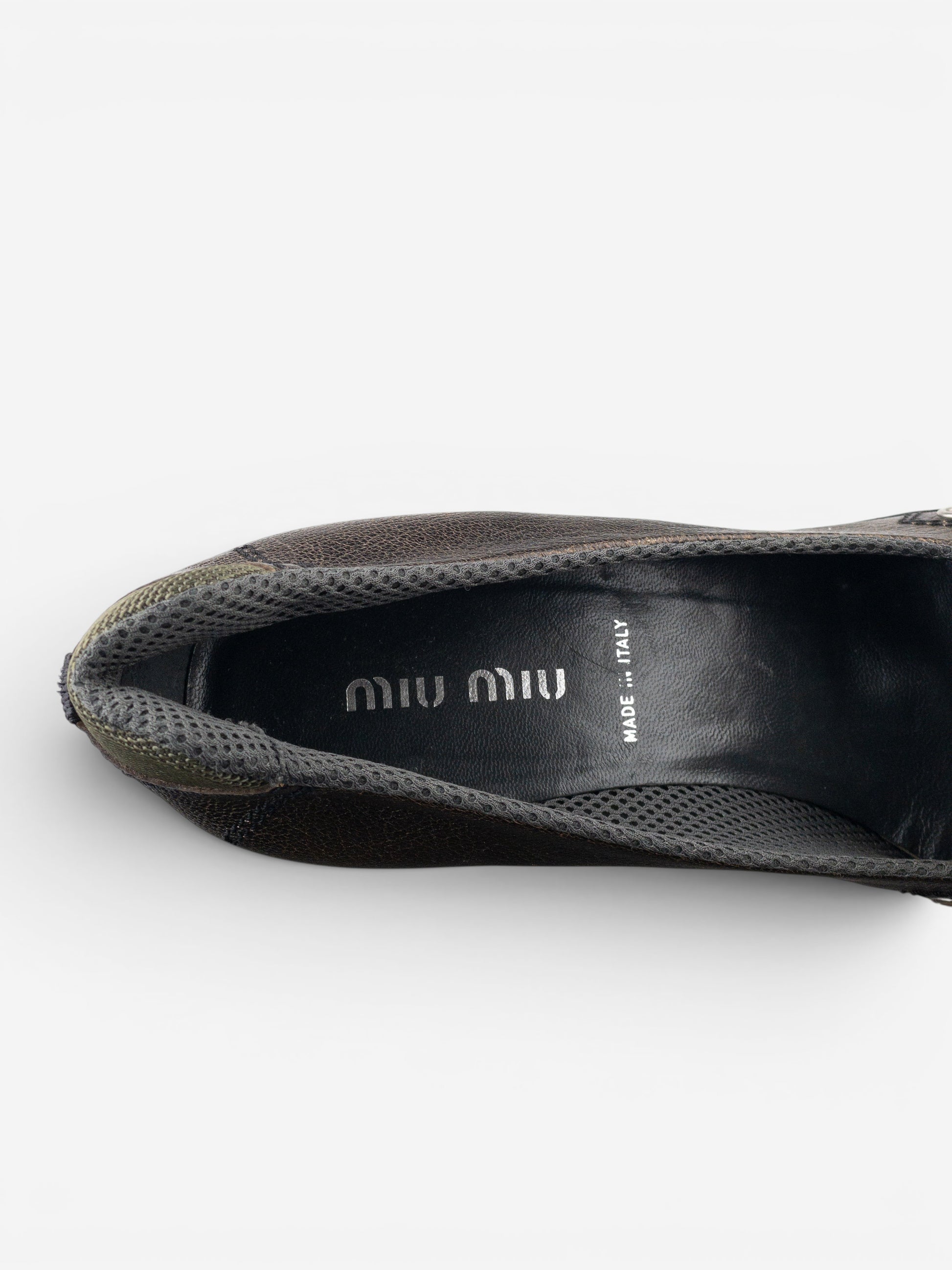 Miu Miu AW99 Lace-Up Sports Pump Kitten Heels – photo 8
