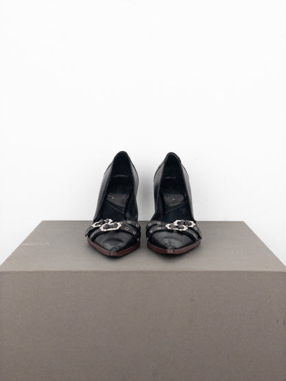 Dior by Galliano AW03 Bondage Pump Heels