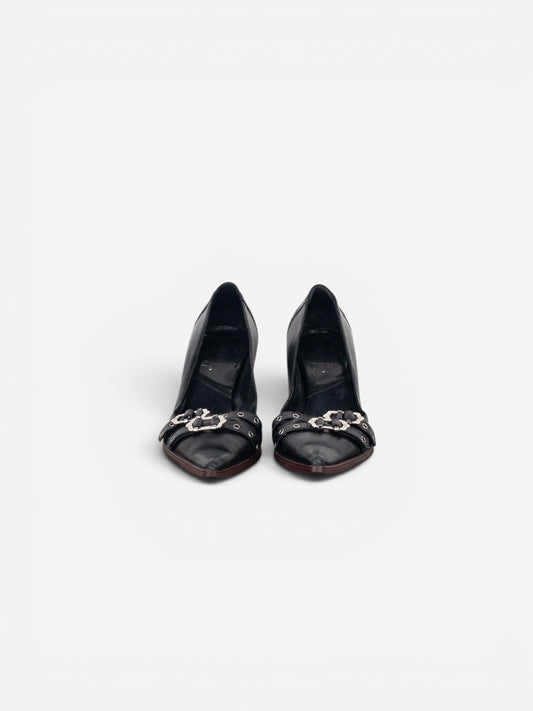 Dior by Galliano AW03 Bondage Pump Heels – photo 5
