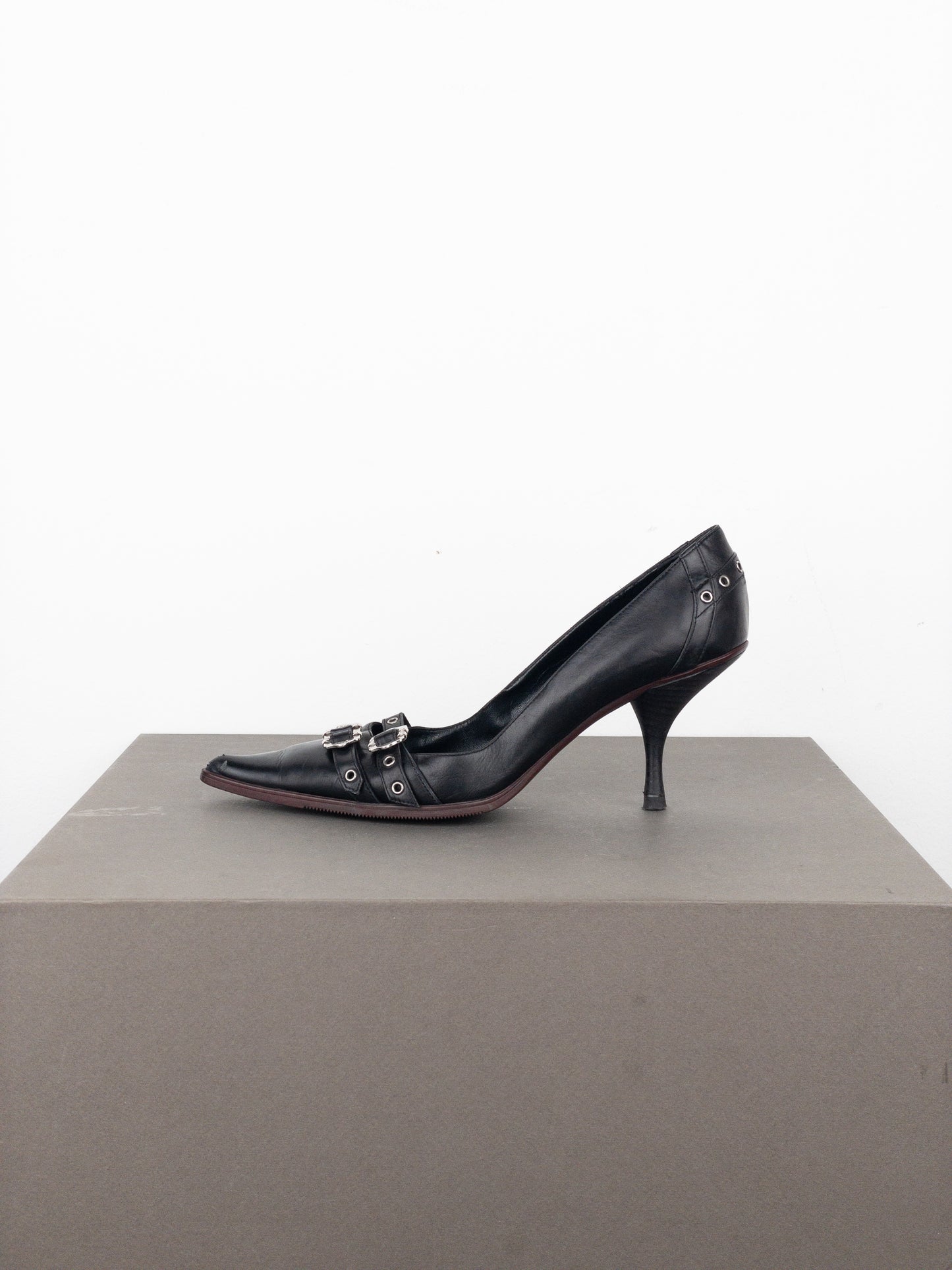 Dior by Galliano AW03 Bondage Pump Heels