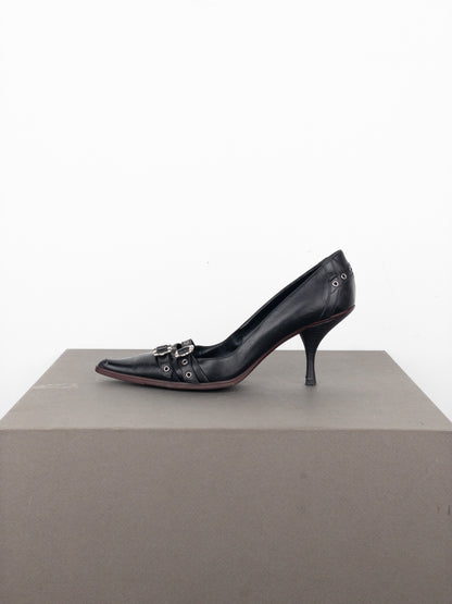 Dior by Galliano AW03 Bondage Pump Heels