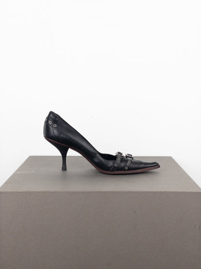Dior by Galliano AW03 Bondage Pump Heels