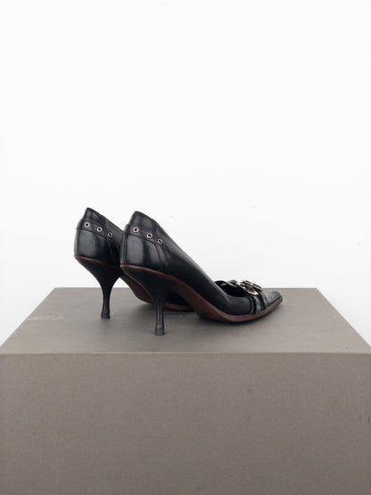 Dior by Galliano AW03 Bondage Pump Heels