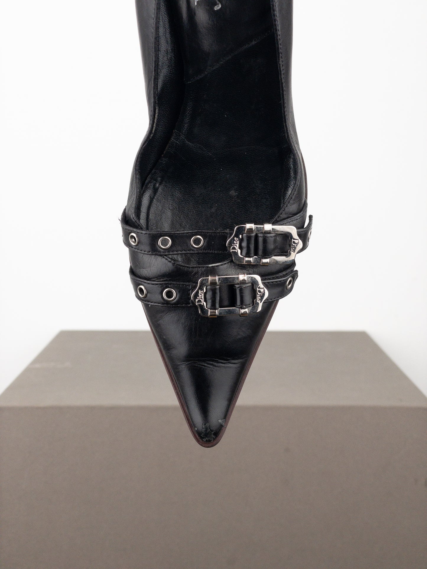 Dior by Galliano AW03 Bondage Pump Heels