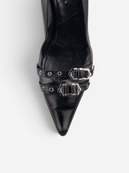 Dior by Galliano AW03 Bondage Pump Heels – photo 8