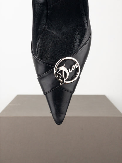 Dior by Galliano 2000s Pointed Toe ‘Diva’ Pump Heels
