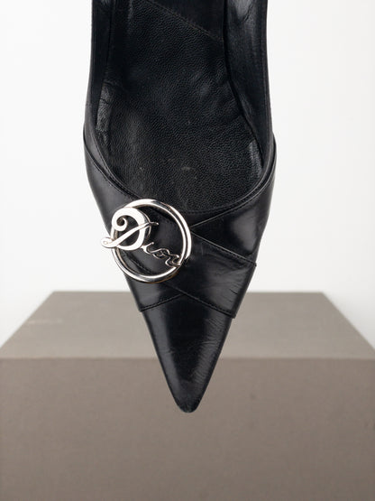 Dior by Galliano 2000s Pointed Toe ‘Diva’ Pump Heels