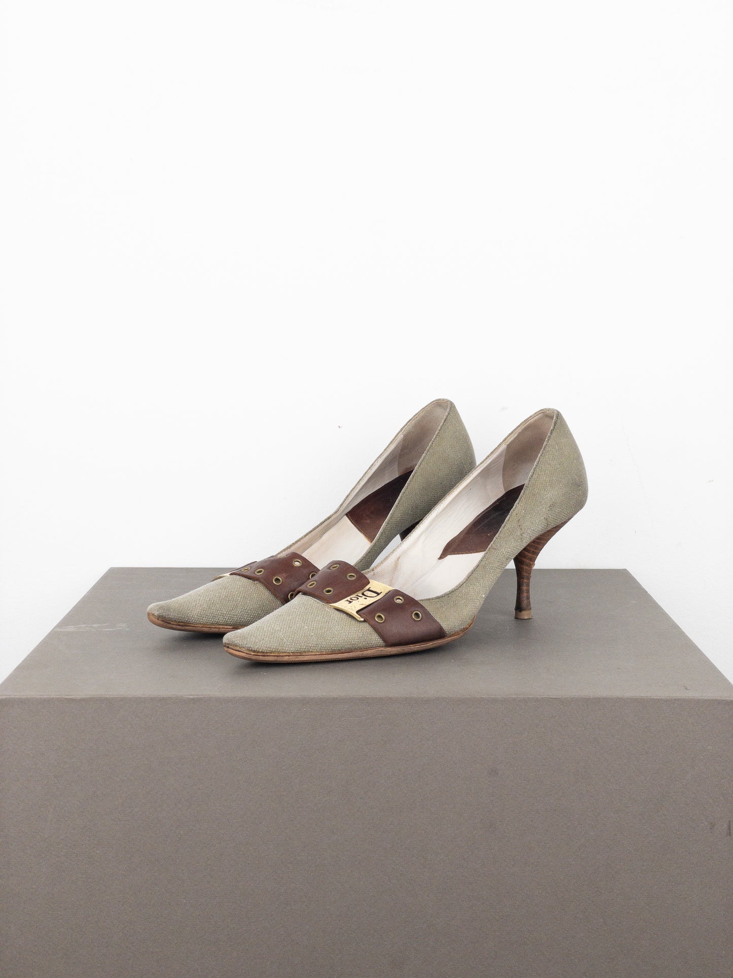 Dior by Galliano SS02 ‘Street Chic’ Buckle Pump Heels