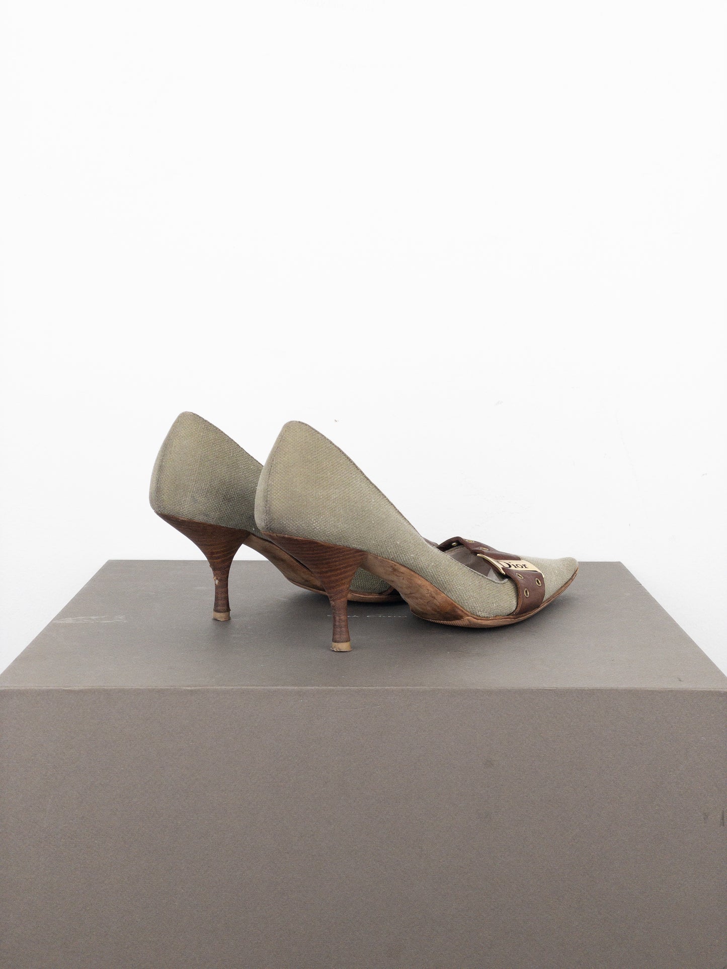 Dior by Galliano SS02 ‘Street Chic’ Buckle Pump Heels