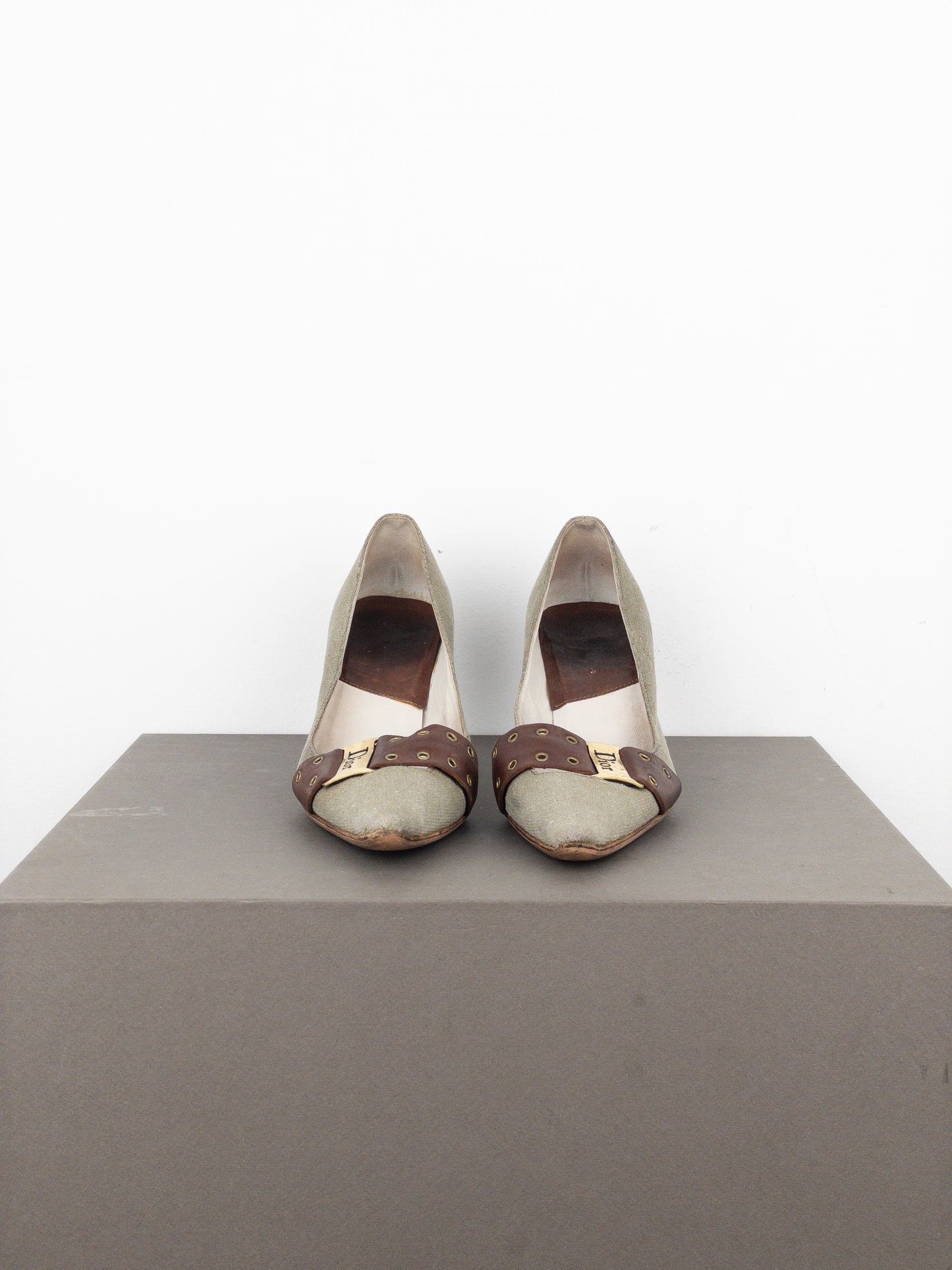 Dior by Galliano SS02 ‘Street Chic’ Buckle Pump Heels