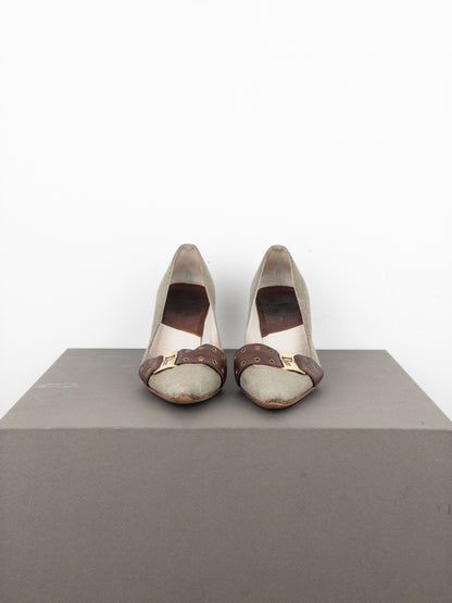 Dior by Galliano SS02 ‘Street Chic’ Buckle Pump Heels