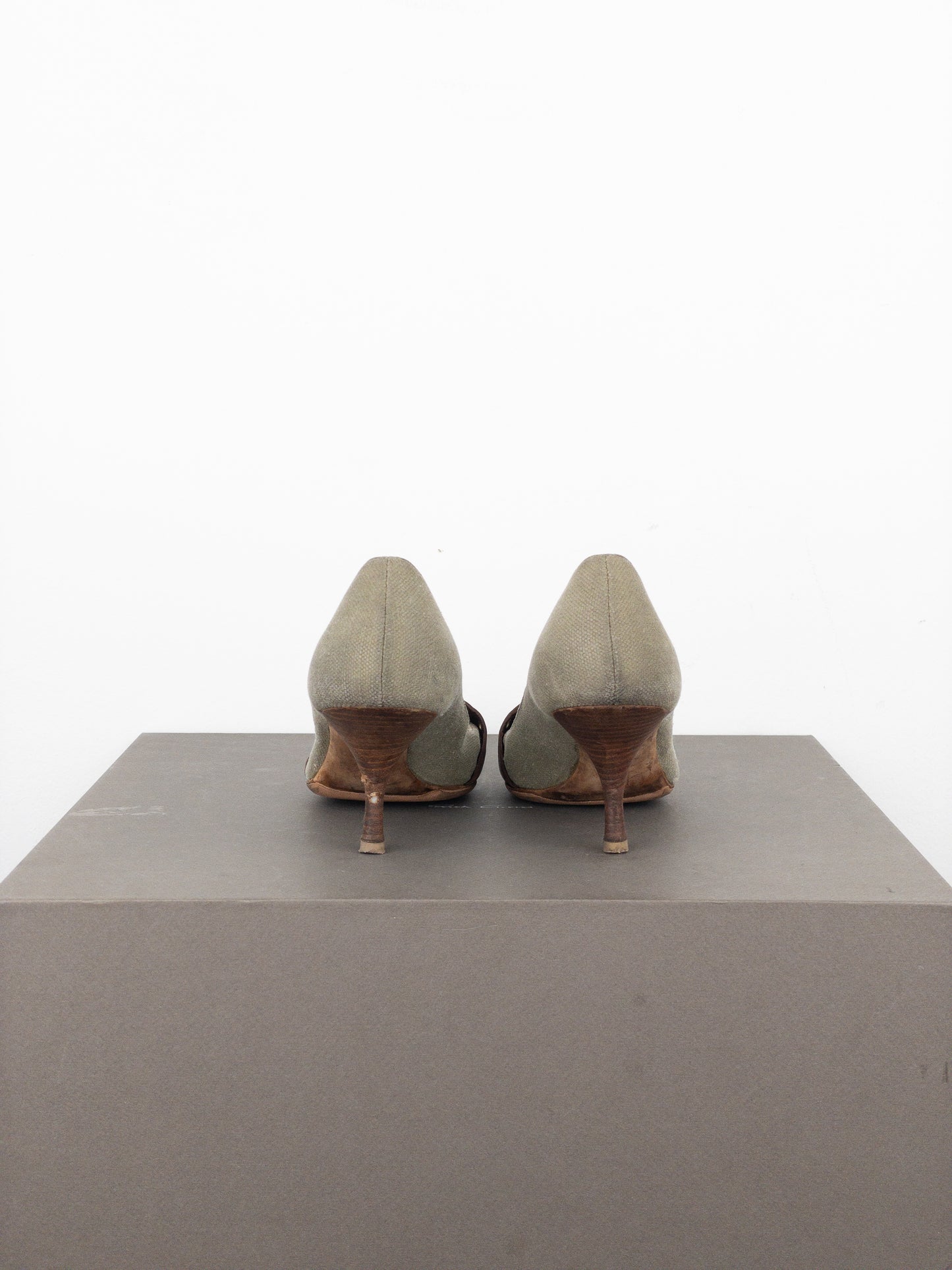 Dior by Galliano SS02 ‘Street Chic’ Buckle Pump Heels