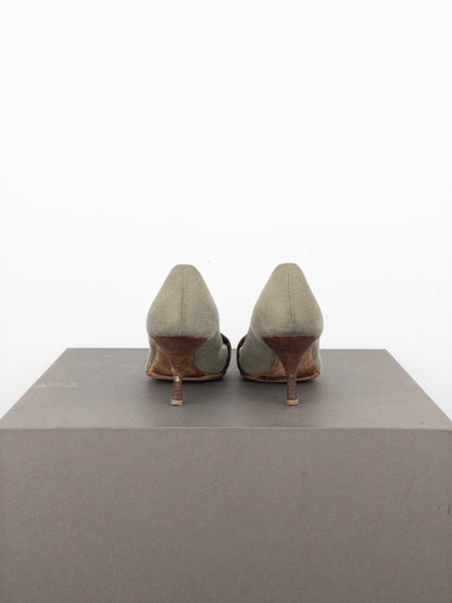 Dior by Galliano SS02 ‘Street Chic’ Buckle Pump Heels