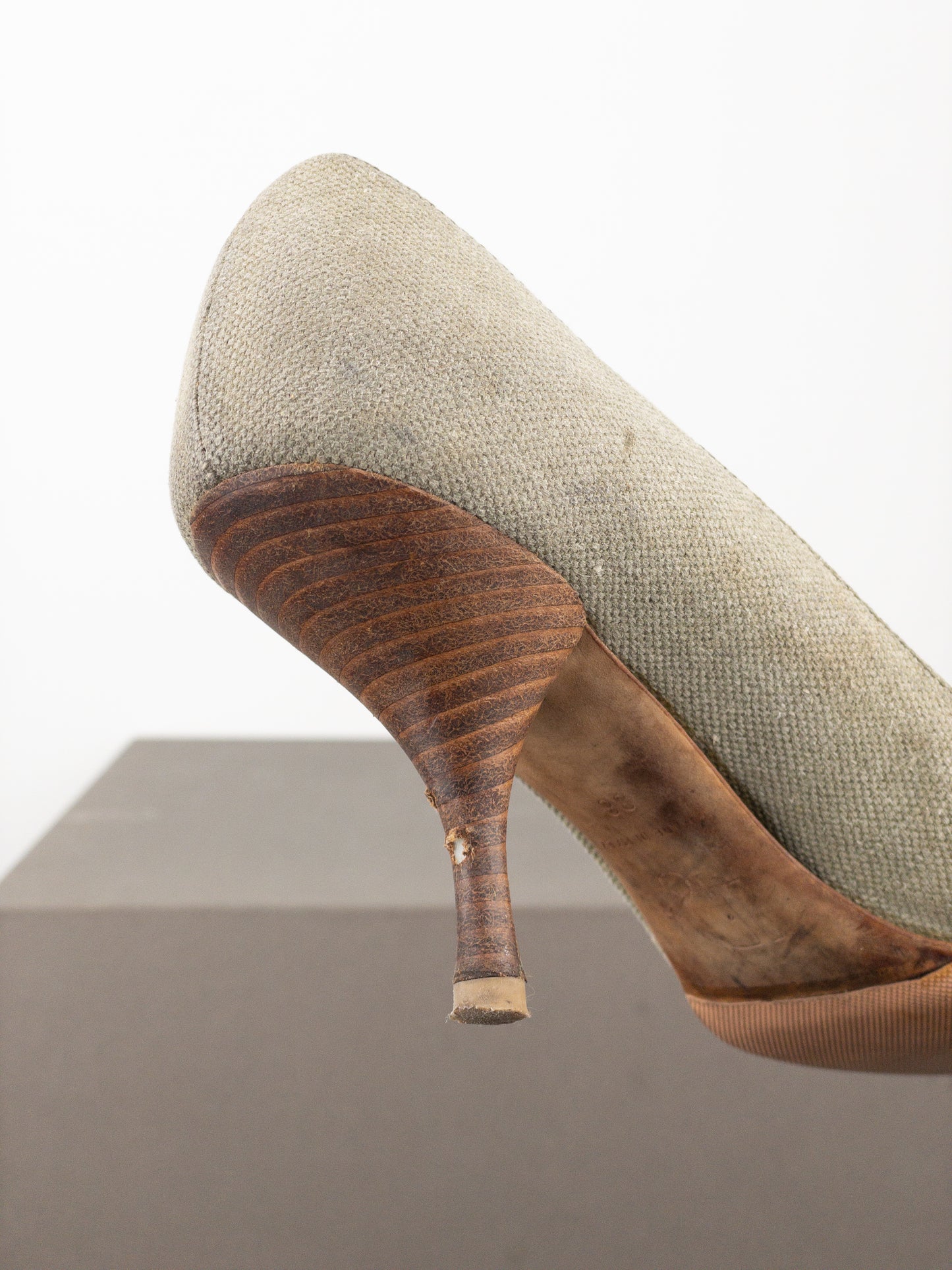 Dior by Galliano SS02 ‘Street Chic’ Buckle Pump Heels