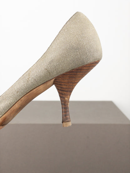 Dior by Galliano SS02 ‘Street Chic’ Buckle Pump Heels