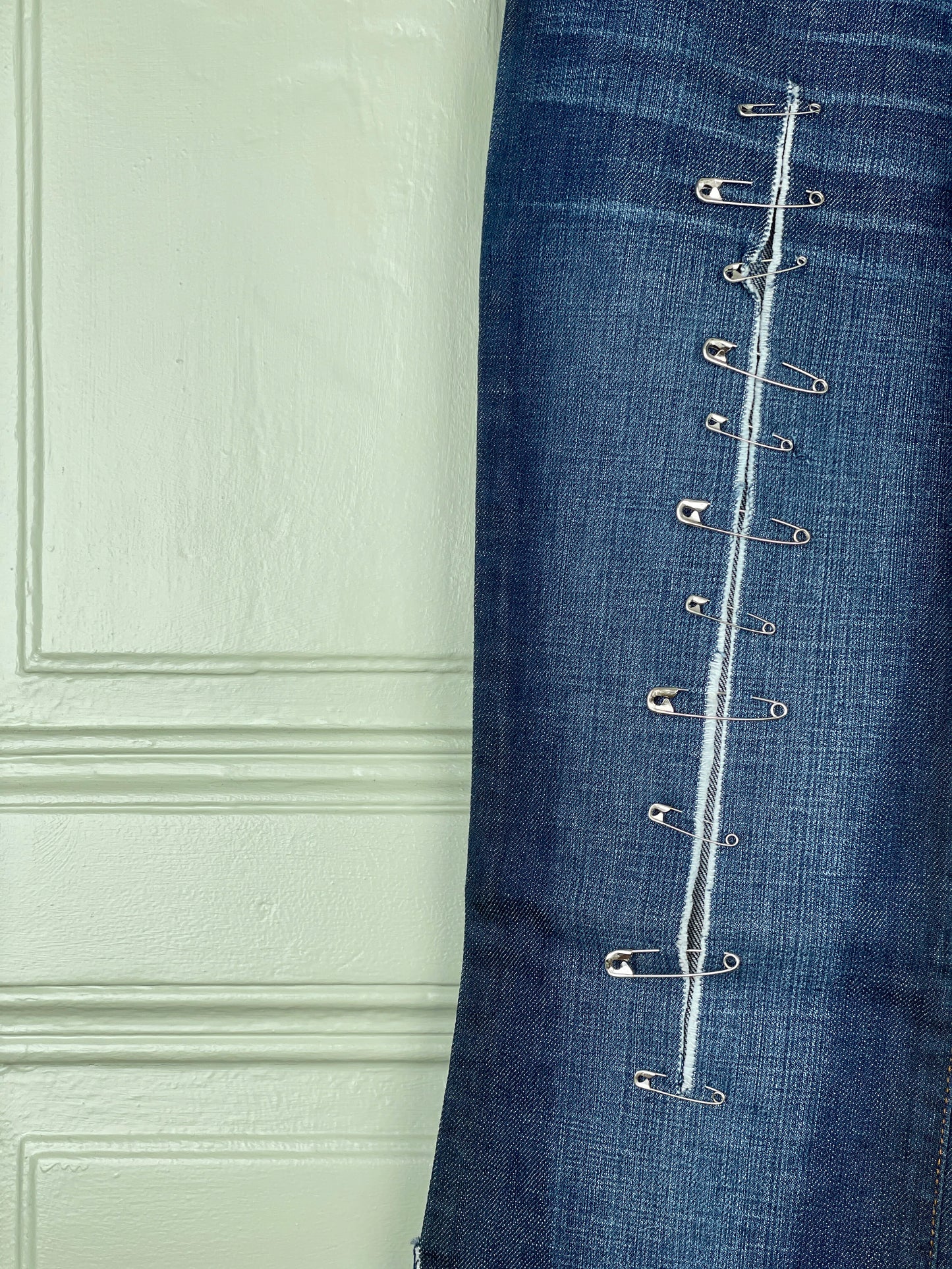 Dolce & Gabbana SS01 Safety Pin Denim Jeans