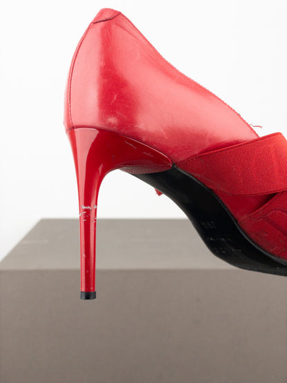 Dior by Galliano 2000s Pointed Toe Bondage Pump Heels