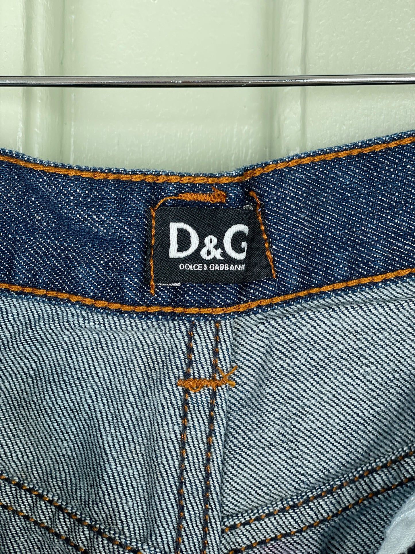 Dolce & Gabbana SS01 Safety Pin Denim Jeans