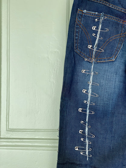 Dolce & Gabbana SS01 Safety Pin Denim Jeans