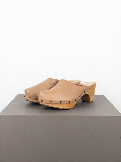 Miu Miu 2000s Studded Mule Clogs