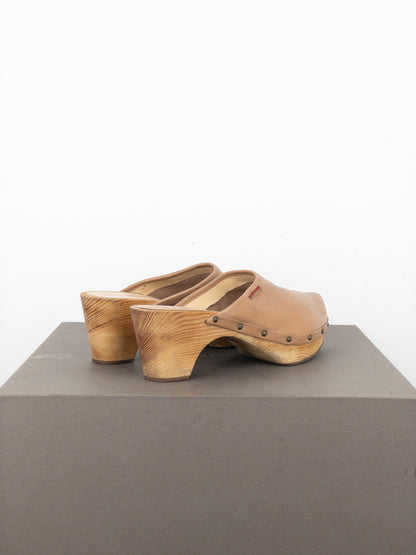 Miu Miu 2000s Studded Mule Clogs