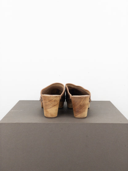 Miu Miu 2000s Studded Mule Clogs