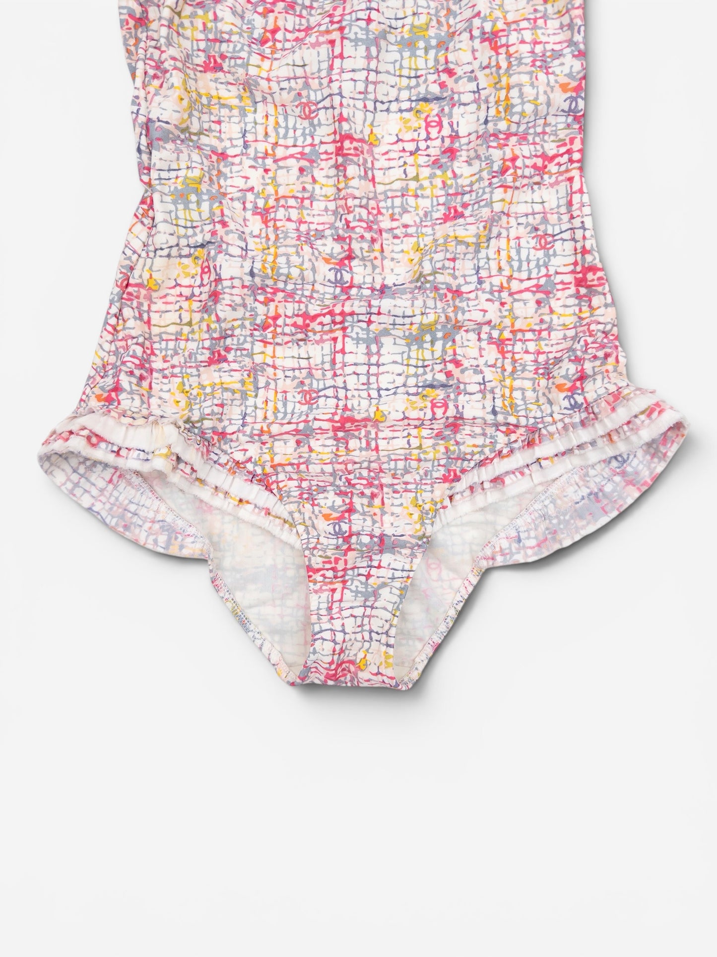 Chanel by Karl Lagerfeld 05C One Piece Open Back Ruffle Bathing Suit – photo 4