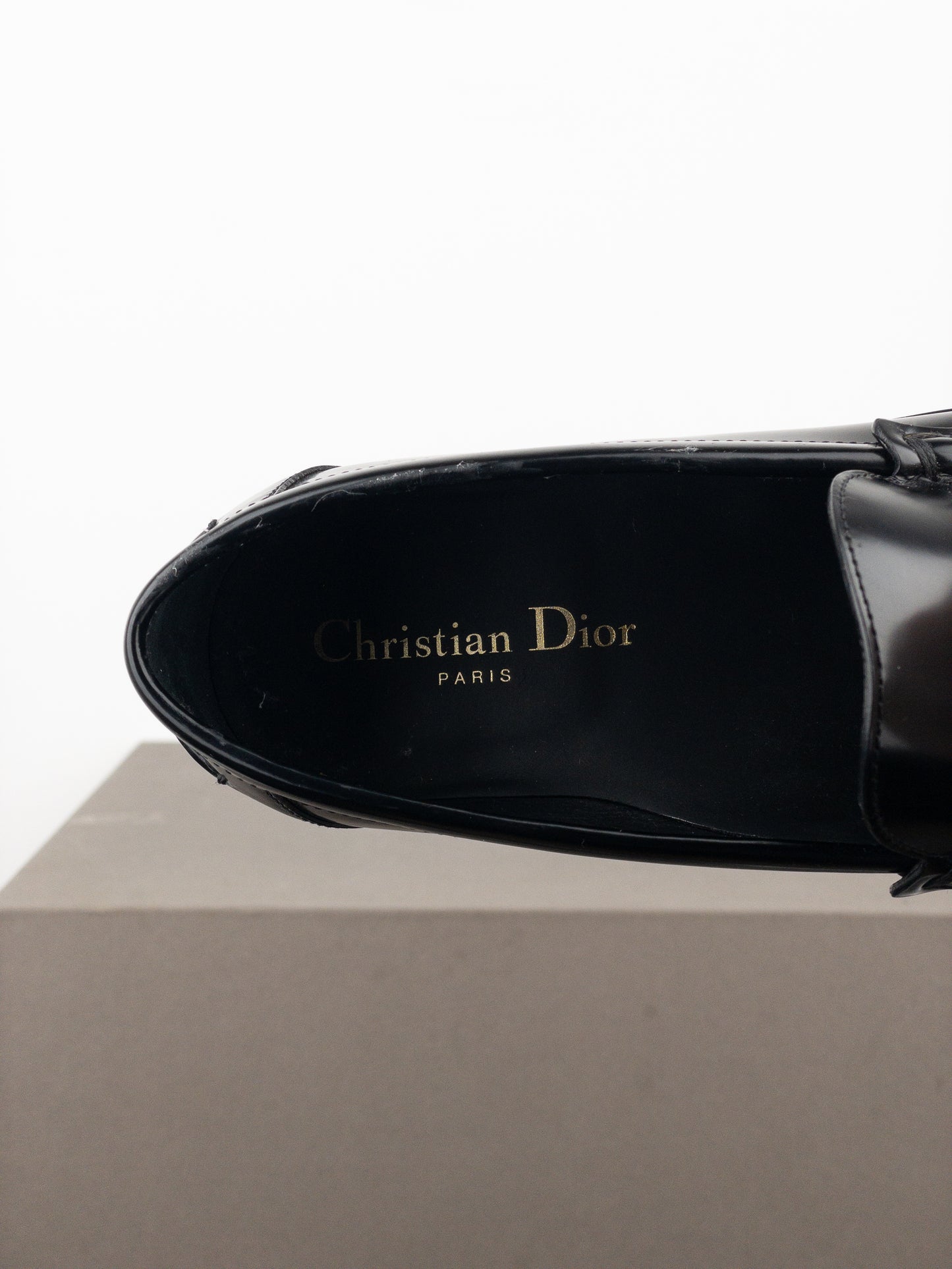 Dior Tassel Penny Loafers