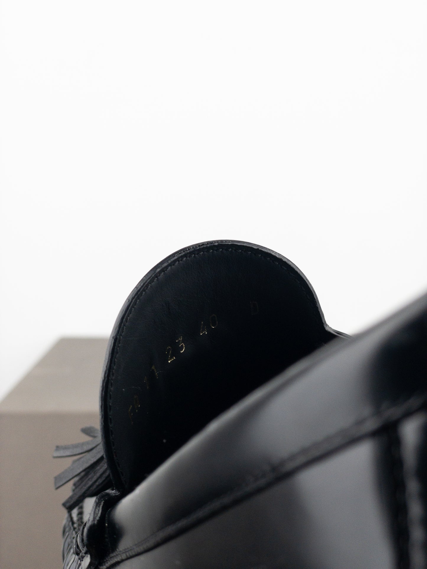 Dior Tassel Penny Loafers