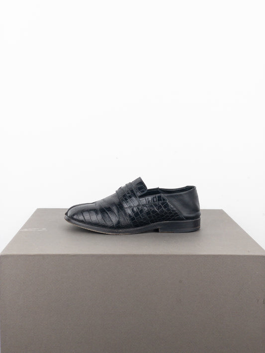 Maison Margiela Crocodile Tabi Penny Loafers – photo 3