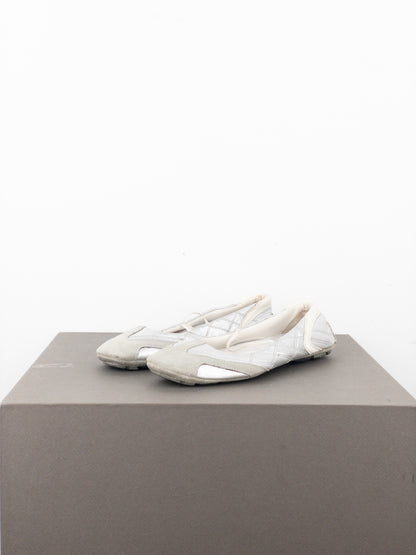 Prada 2000s Linea Rossa Racing Sports Mary-Jane Ballet Flats