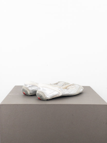 Prada 2000s Linea Rossa Racing Sports Mary-Jane Ballet Flats