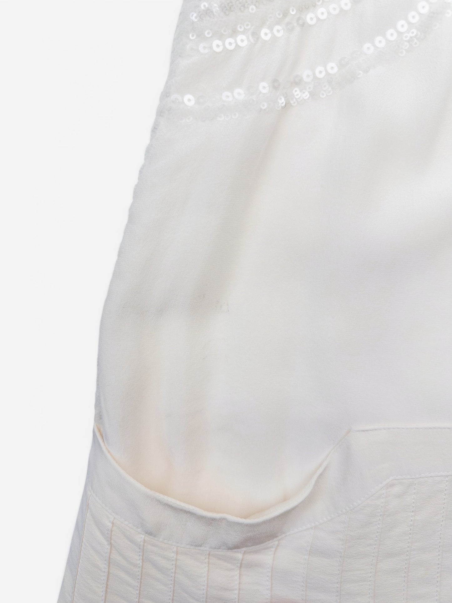 Roberto Cavalli 2000s Sequin Bow Midi Dress