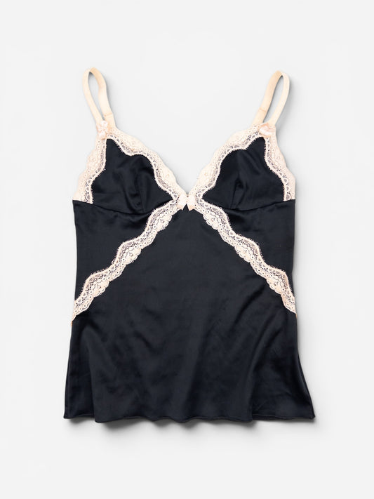 Dolce & Gabbana 2000s Bow Lace Camisole Top