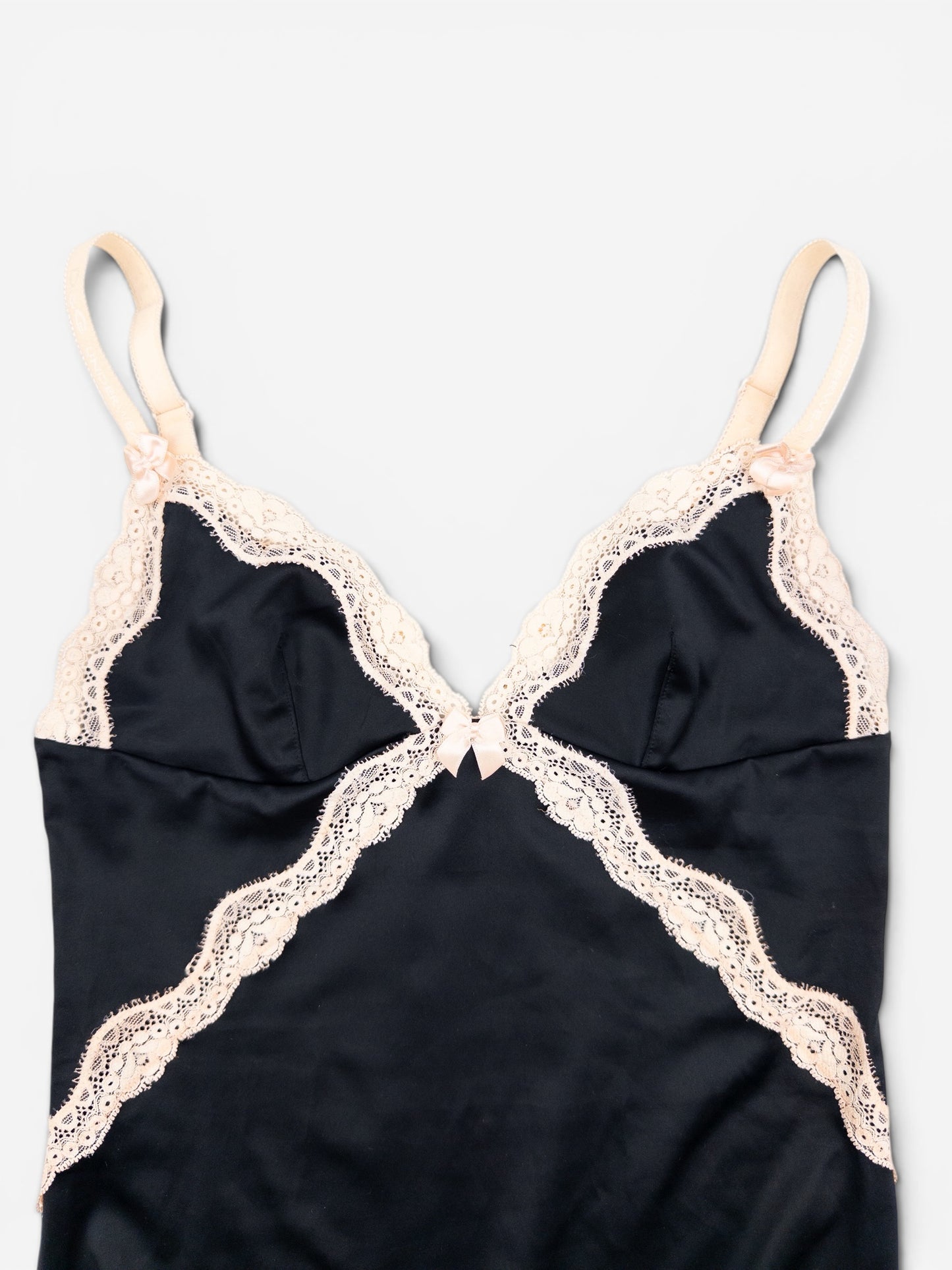 Dolce & Gabbana 2000s Bow Lace Camisole Top