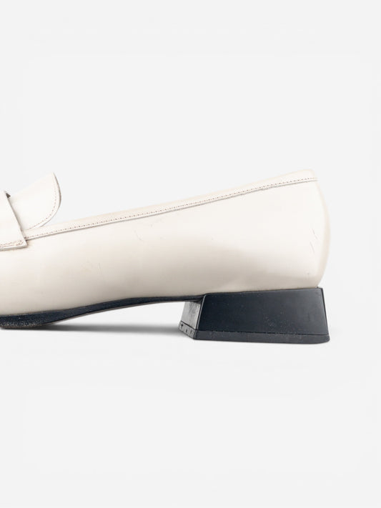 Miu Miu 2000s Square-Toe Penny Loafers – photo 8
